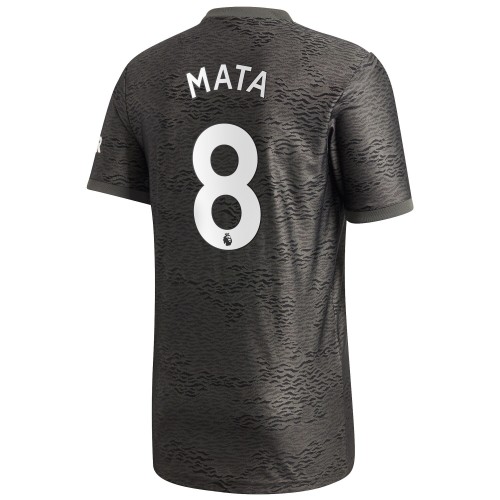 Manchester United Fodboldtrøjer Juan Mata 8 Udebanesæt 2020/21 Kort ærmer Manchester United Fodboldtrøjer Juan Mata 8 Udebanesæt 2020/21 Kort ærmer